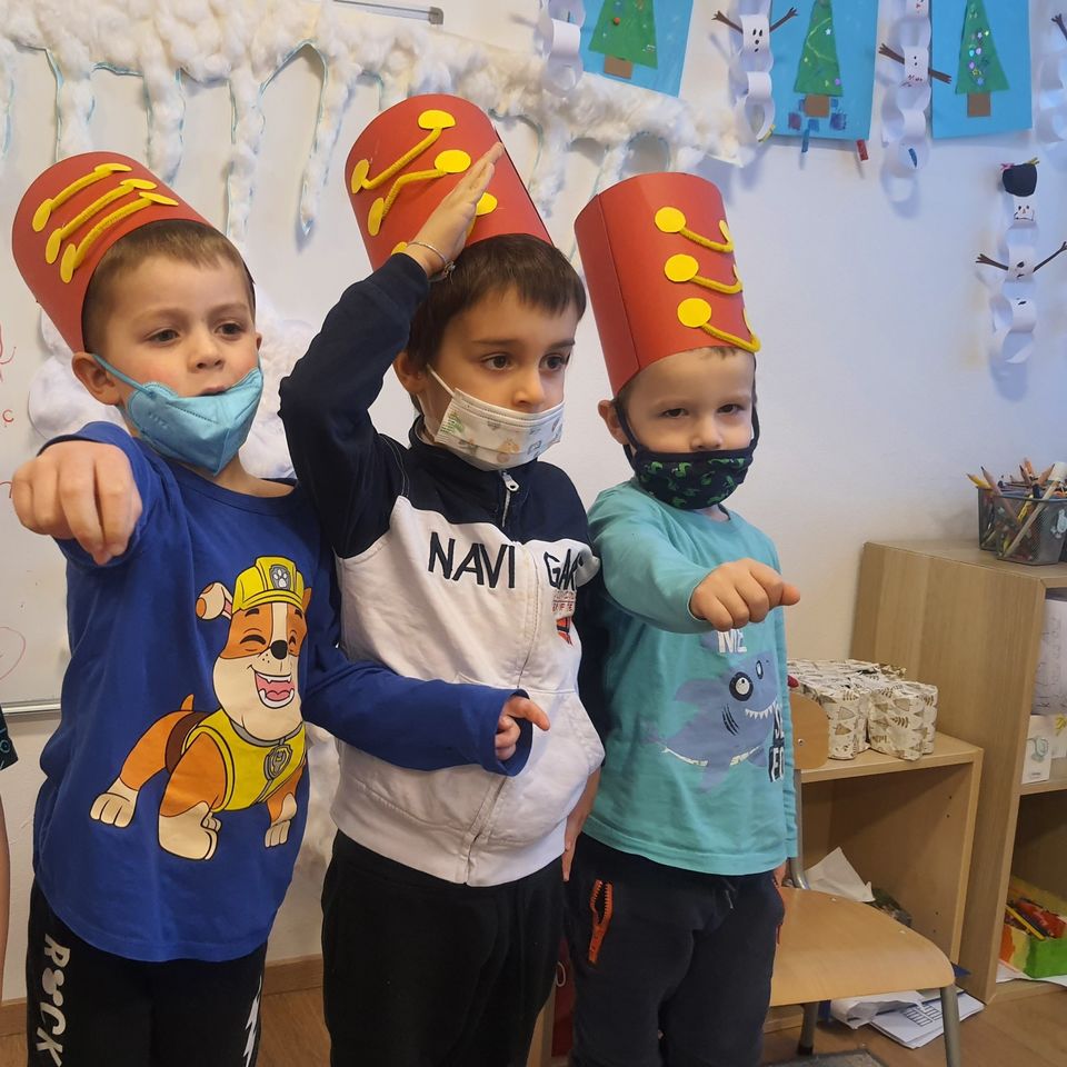 Preparation for Christmas Rehearsal