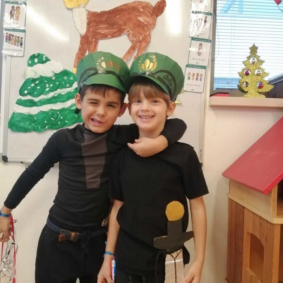 Preparation for Christmas Rehearsal