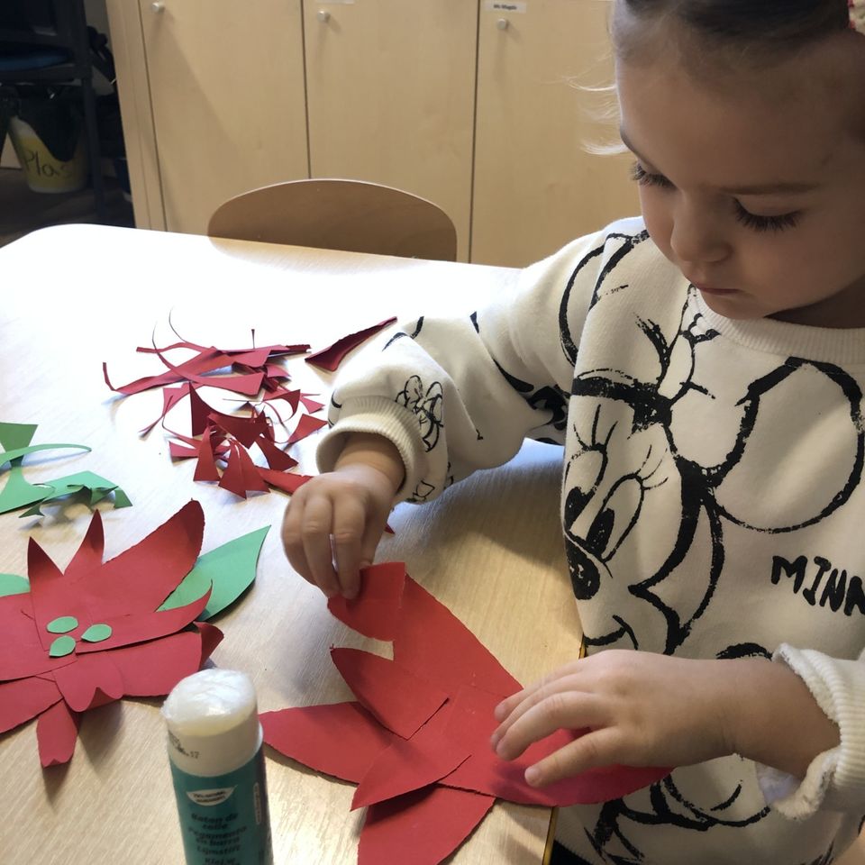 Preparation for Christmas Rehearsal