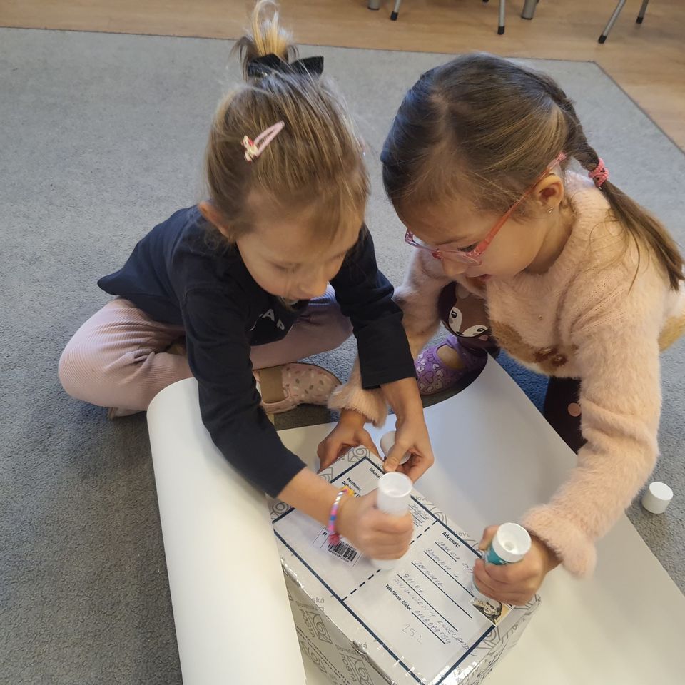 Preparation for Christmas Rehearsal