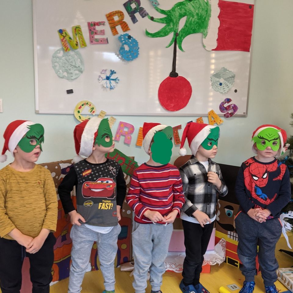 Preparation for Christmas Rehearsal