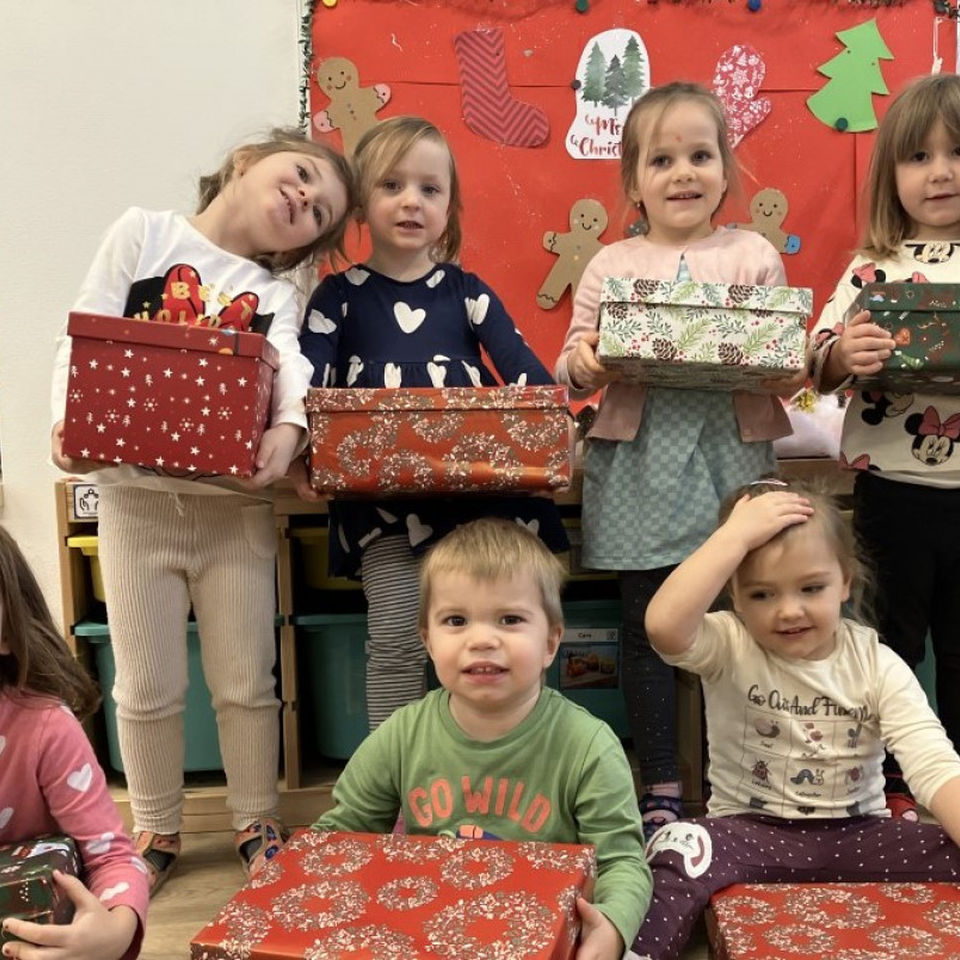 Shoebox Christmas for Elderly People