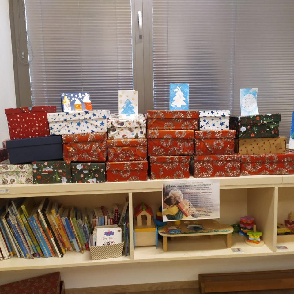Shoebox Christmas for Elderly People
