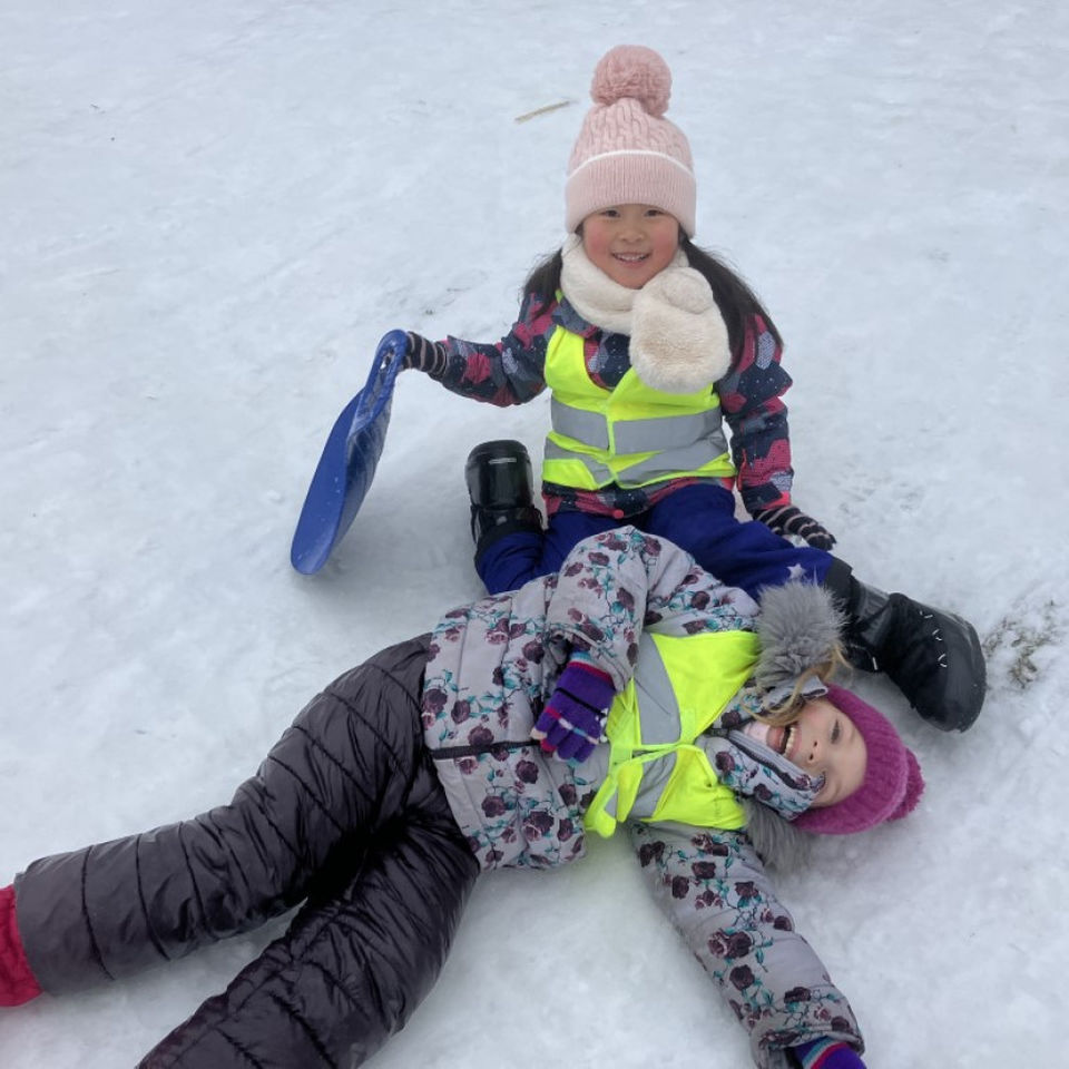 Sledging fun
