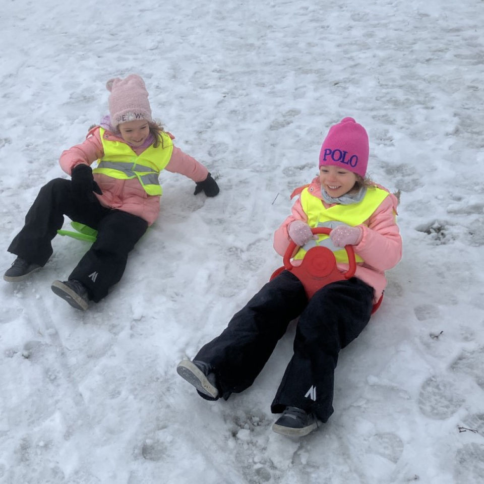 Sledging fun
