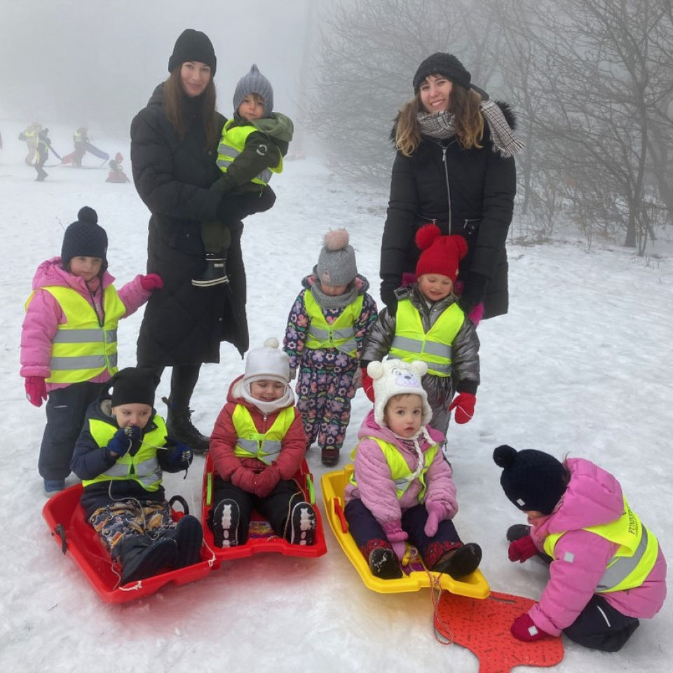 Sledging fun