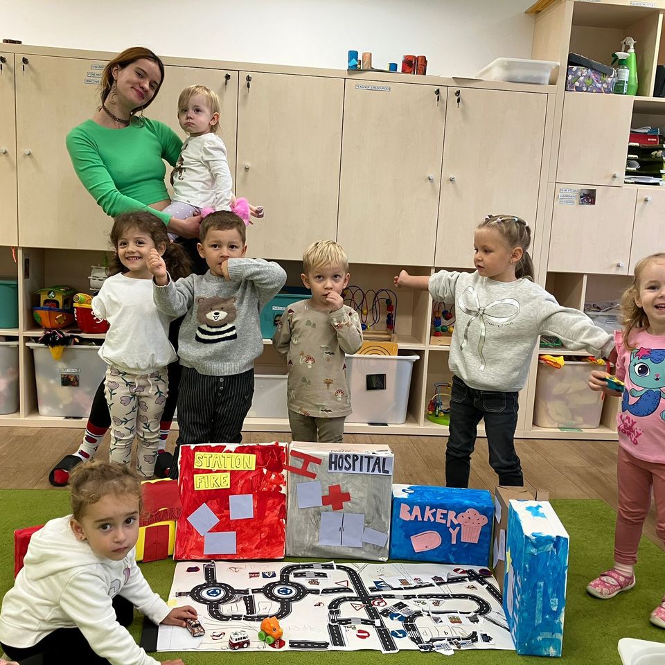 Naše mesto z kartóna