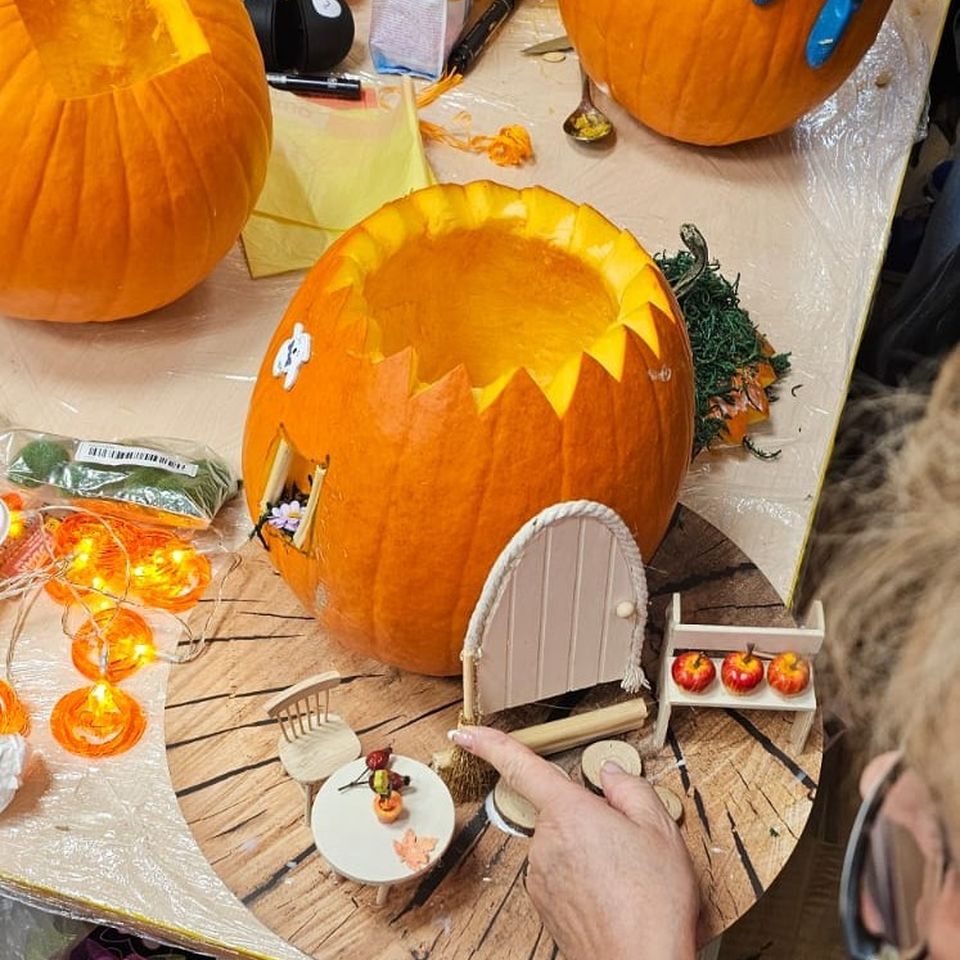 Vyrezávanie tekvičiek