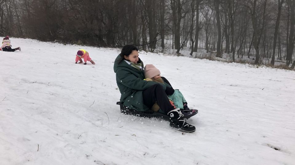 Sánkovanie!