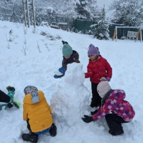 Fun in the snow