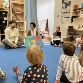 Parents teaching