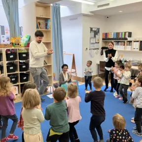 Parents teaching
