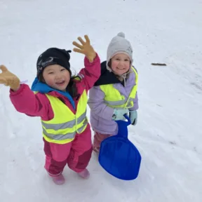 Sledging fun