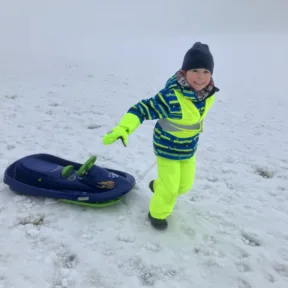Sledging fun