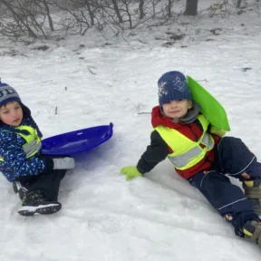 Sledging fun