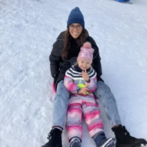 Sledging fun