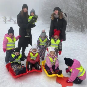 Sledging fun
