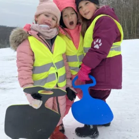 Sledging fun