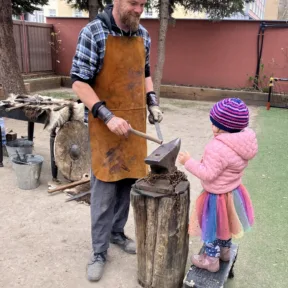 Blacksmith visit
