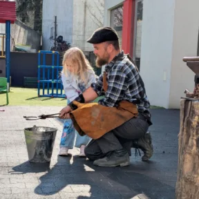 Blacksmith visit