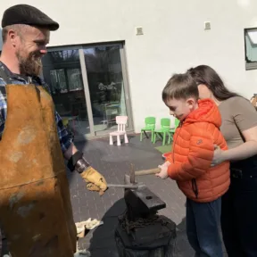Blacksmith visit