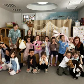 Puppet Performance "O psíčkovi a mačičke"