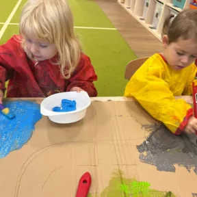 Our cardboard city