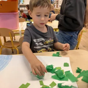 Our cardboard city