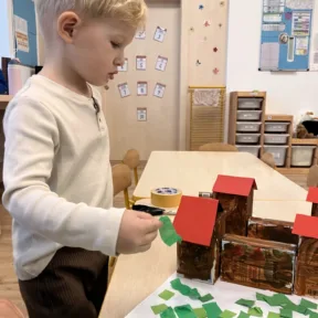 Our cardboard city
