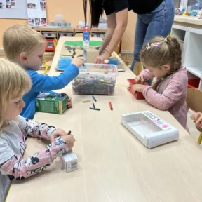 Our cardboard city