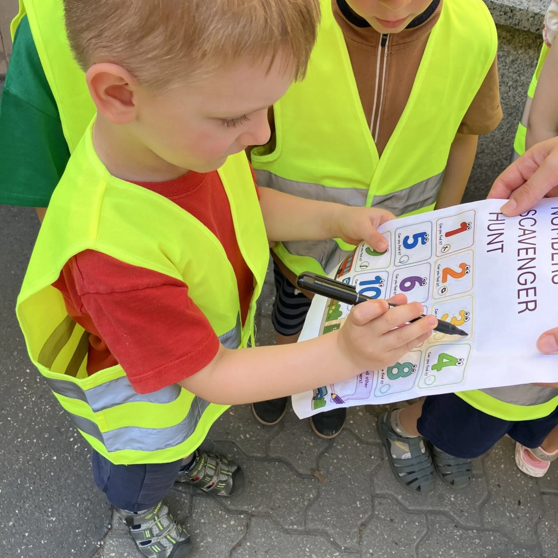 Matematický Scavenger Hunt