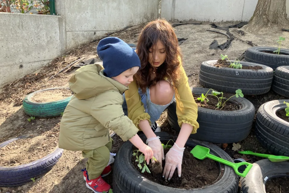 Gardening and renovating